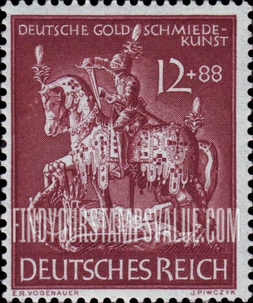 FindYourStampsValue: SEMI-POSTAL - St. George in Gold