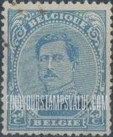 FindYourStampsValue: GERMAN OCCUPATION - King Albert I: Belgian Stamps of 1915-20 Overprinted