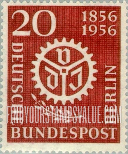 FindYourStampsValue: BERLIN - Engineers’ Society Emblem