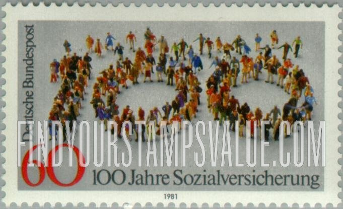 FindYourStampsValue: Social Insurance Centenary