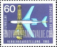 FindYourStampsValue: Jet Plane and Space Capsule