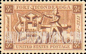 FindYourStampsValue: FORT TICONDEROGA