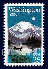FindYourStampsValue: 100th ANNIVERSARY OF WASHINGTON STATEHOOD