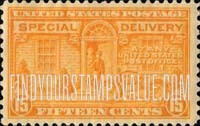 FindYourStampsValue: SPECIAL DELIVERY - Motorcycle Delivery
