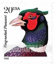FindYourStampsValue: RING-NECKED PHEASANT - Flora and Fauna
