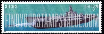FindYourStampsValue: SUBMARINES - Gato Class, Booklet Stamp