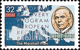 FindYourStampsValue: MARSHALL PLAN, 50th ANNIVERSARY