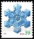 FindYourStampsValue: CHRISTMAS - Snowflake, Self-Adhesive Booklet Stamp