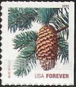 FindYourStampsValue: CHRISTMAS - Blue Spruce, Self-Adhesive Booklet stamp