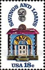 FindYourStampsValue: SAVINGS & LOAN SESQUICENTENNIAL