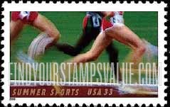 FindYourStampsValue: SUMMER SPORTS - Runners