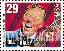 FindYourStampsValue: BILL HALEY - American Music Series