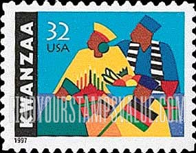 FindYourStampsValue: KWANZAA, Self-Adhesive stamp