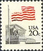 FindYourStampsValue: FLAG OVER SUPREME COURT