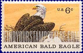FindYourStampsValue: NATURAL HISTORY - American Bald Eagle