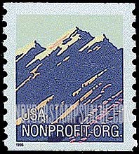 FindYourStampsValue: MOUNTAIN, Coil Stamp