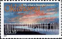 FindYourStampsValue: OKLAHOMA CENTENNIAL - Cimarron River, Self-Adhesive stamp