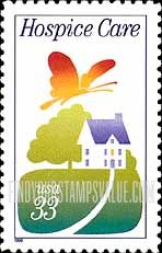 FindYourStampsValue: HOSPICE CARE, Self-Adhesive stamp