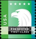 FindYourStampsValue: SPECTRUM EAGLE, Self-Adhesive Coil stamp