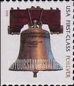 FindYourStampsValue: LIBERTY BELL, Self-Adhesive Booklet stamp