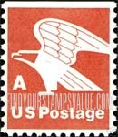 FindYourStampsValue: "A" AND EAGLE, Booklet Stamp
