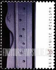 FindYourStampsValue: LOUISE NEVELSON, SCULPTOR - Nightsphere-Light