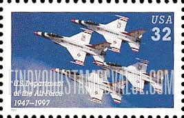 FindYourStampsValue: DEPARTMENT OF THE AIR FORCE, 50th Anniversary