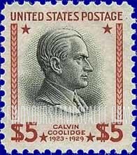 FindYourStampsValue: PRESIDENTIAL ISSUE - Calvin Coolidge