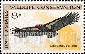 FindYourStampsValue: WILDLIFE CONSERVATION - California Condor