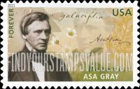 FindYourStampsValue: AMERICAN SCIENTISTS - Asa Gray, Botanist, Self-Adhesive stamp