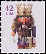FindYourStampsValue: HOLIDAY NUTCRACKERS - King, Self-Adhesive Booklet Stamp