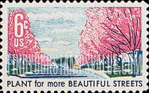 FindYourStampsValue: BEAUTIFICATION OF AMERICA - Blooming Crabapples