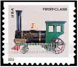 FindYourStampsValue: TOY LOCOMOTIVE, Self-Adhesive Booklet Stamp
