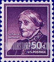 FindYourStampsValue: SUSAN B. ANTHONY - Liberty Issue