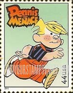 FindYourStampsValue: SUNDAY FUNNIES - Dennis the Menace, Self-Adhesive stamp