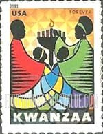 FindYourStampsValue: KWANZAA - Family, Self-Adhesive stamp