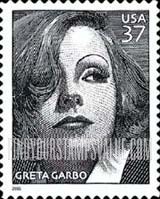FindYourStampsValue: GRETA GARBO - Actress, Self-Adhesive stamp