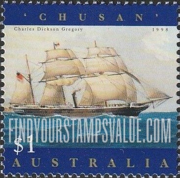 FindYourStampsValue: Maritime Heritage: Chusan