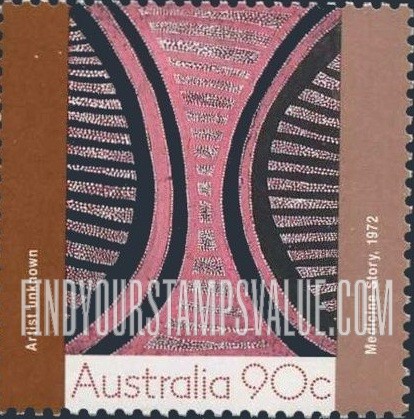 FindYourStampsValue: “Dream” Lore on Art of the Desert: Medicine Story, anonymous