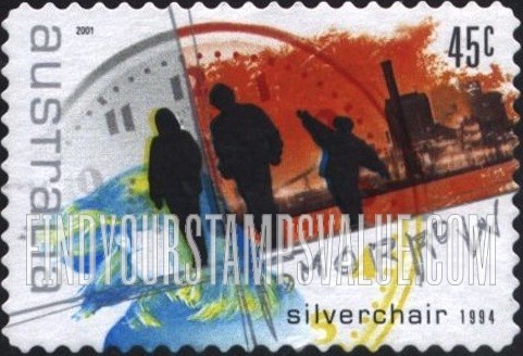 FindYourStampsValue: Rock Music: Tomorrow, by Silverchair, 1994