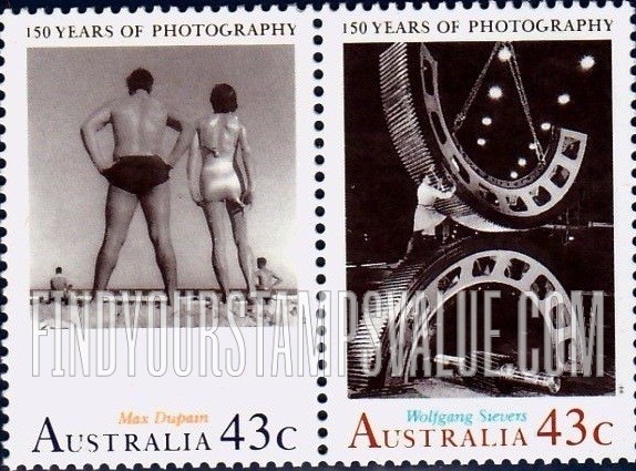 FindYourStampsValue: Australian Photography, 150th Anniversary