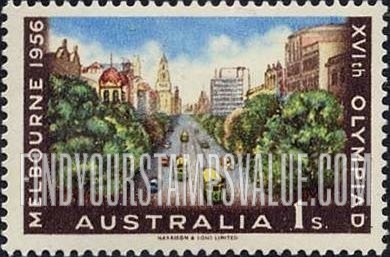FindYourStampsValue: Collins Street, Melbourne
