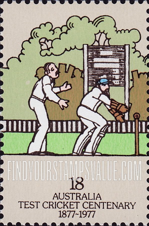 FindYourStampsValue: Wicket Keeper, Slip Fieldsman