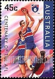FindYourStampsValue: Footscray Bulldogs