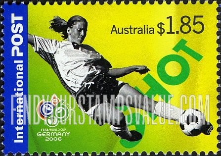 FindYourStampsValue: 2006 World Cup Soccer Championships, Germany: “Shot”