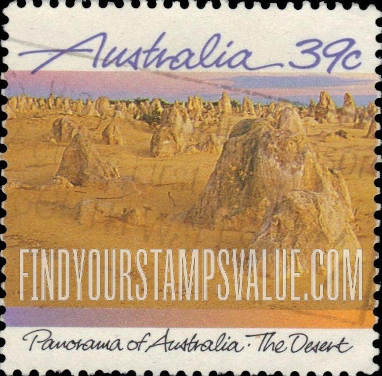 FindYourStampsValue: Views: The Desert