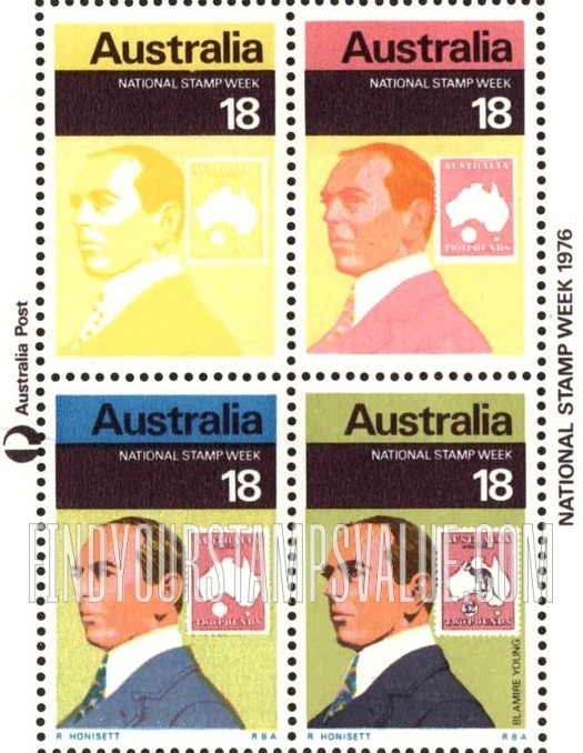 FindYourStampsValue: Blamire Young and Australia