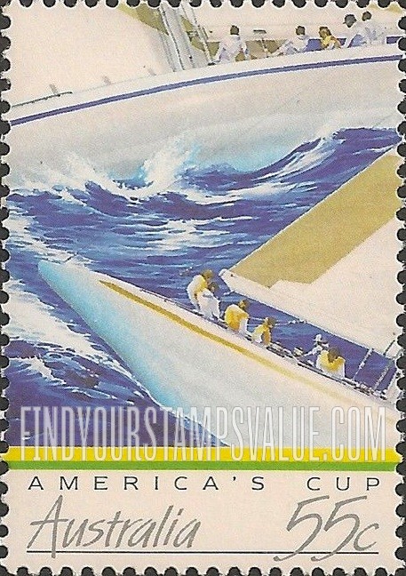 FindYourStampsValue: America’s Cup