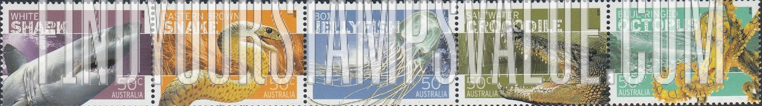 FindYourStampsValue: Dangerous Australian Wildlife