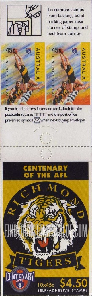 FindYourStampsValue: Richmond Tigers